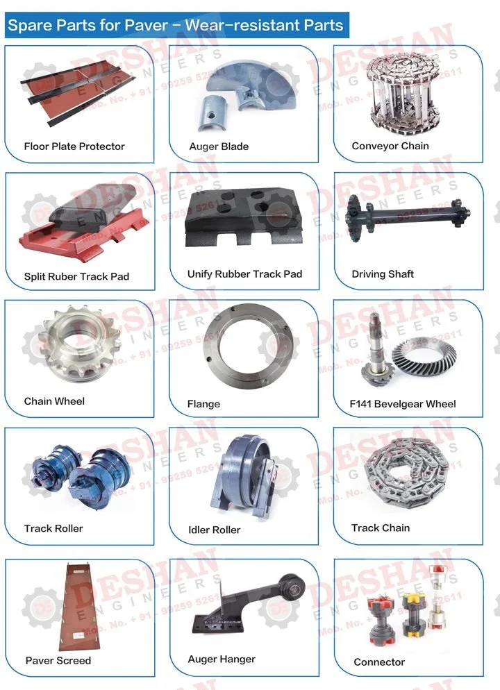 Volvo Paver Spare Parts