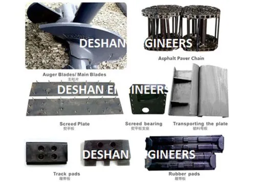 Volvo Paver Spare Parts