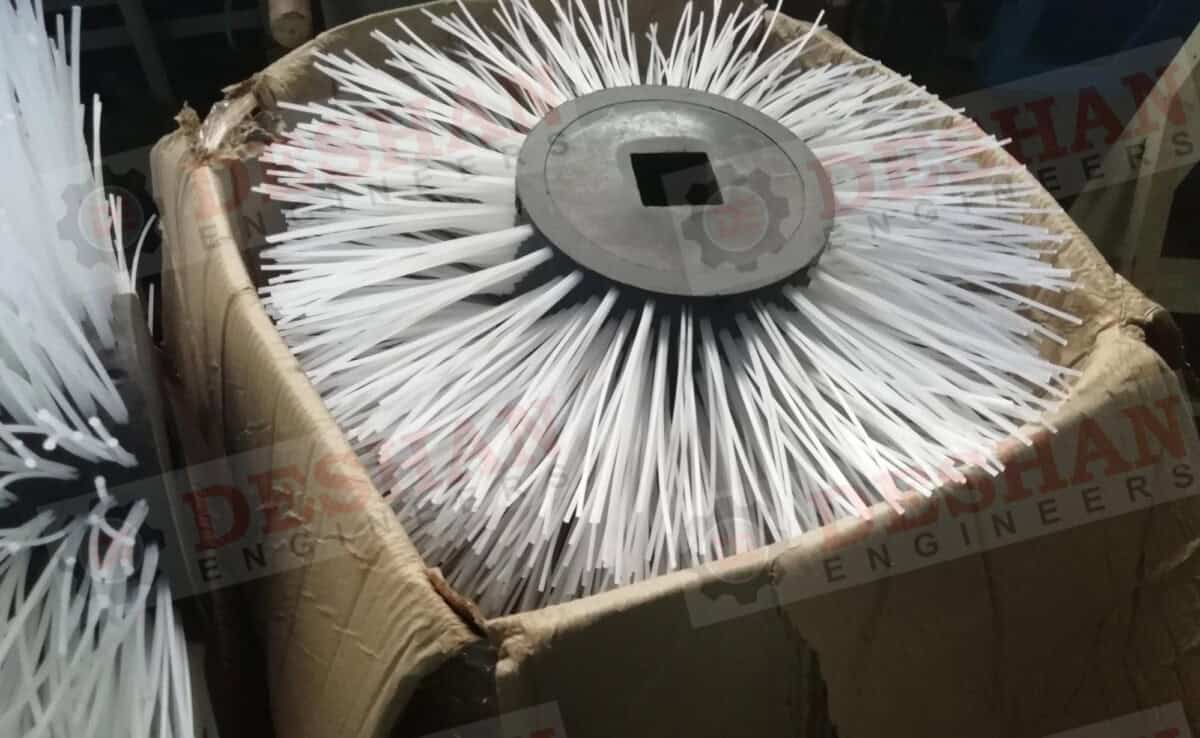 nylon hydraulic broomer brush