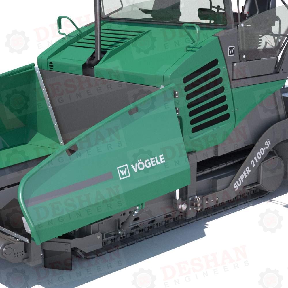 we are manufacturer of vogele paver track pad