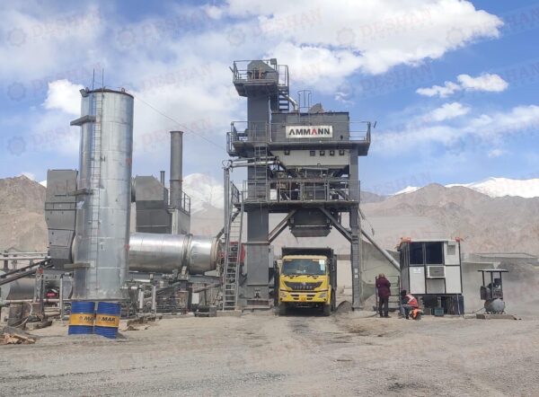 ammann hot mix plant spare parts