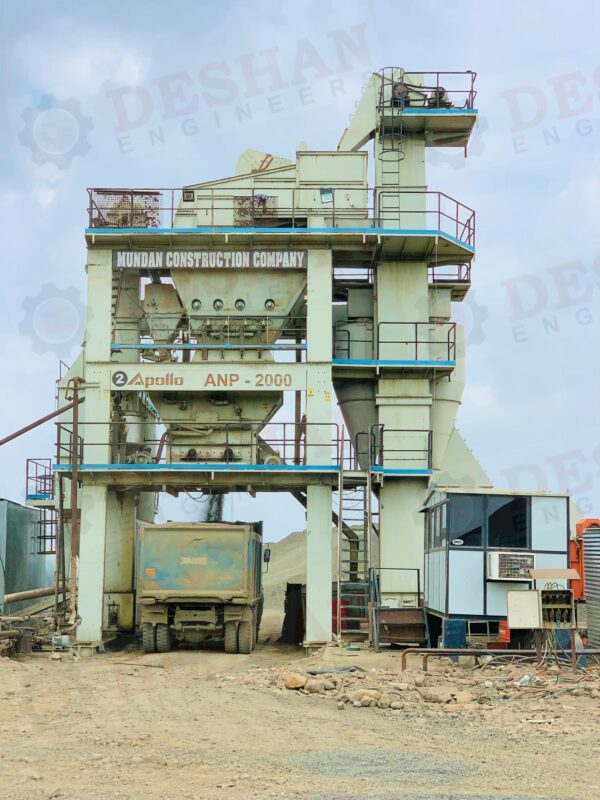 apollo anp 2000 asphalt hot mix plant spare parts