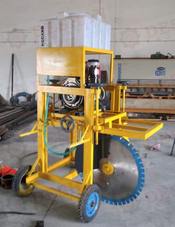 kerb cutting machine