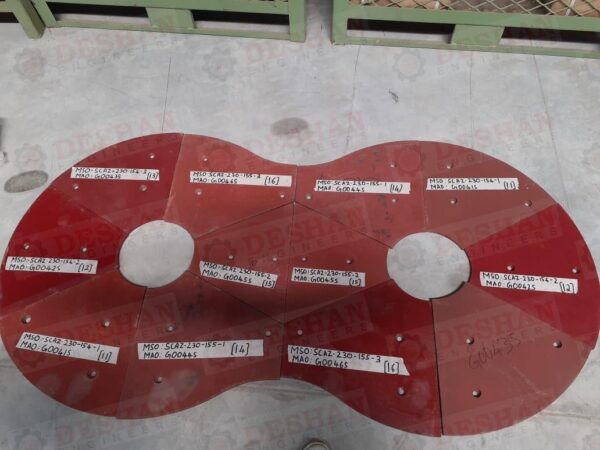 sicoma mixer liner plate